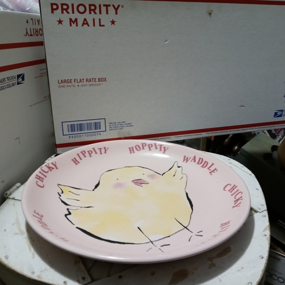 π±πVINTAGE R TABLE HIPPITY PLATEπ²π - Picture 6 of 7